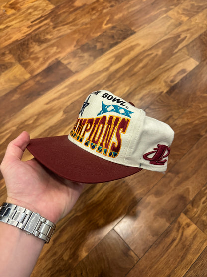 1996 Dallas Cowboys Super Bowl Logo Athletic Embroidered Hat (OS)