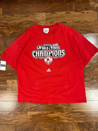 2004 Red Sox World Series Tee (XXL)