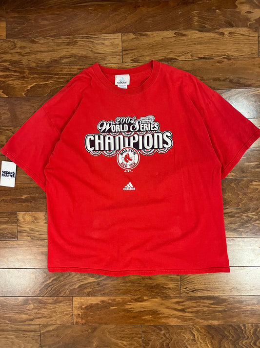 2004 Red Sox World Series Tee (XXL)