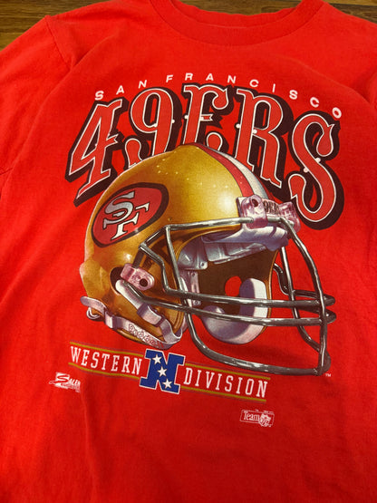 1992 San Francisco 49ers Salem Helmet Tee (M)