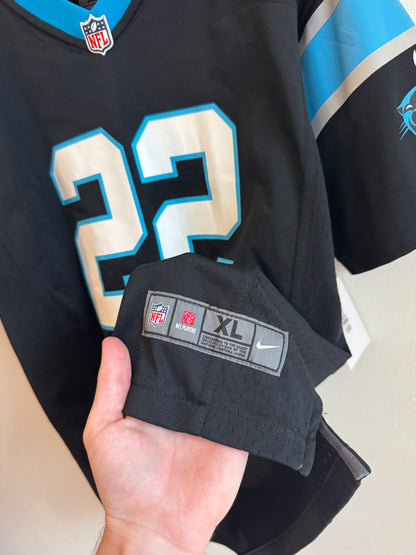 2017 Carolina Panthers Christian McCaffery Nike Home Jersey (Youth XL)