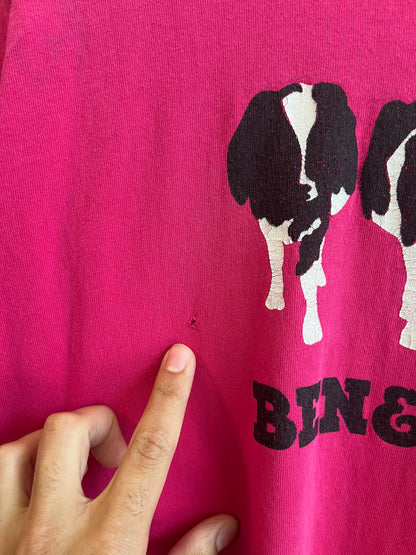 1992 Ben & Jerry's Vermont's Finest Pink Tee (XXL)