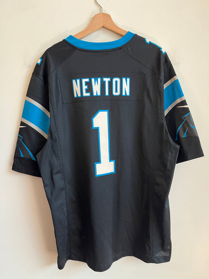 2010s Carolina Panthers Cam Newton Nike Home Jersey (XL)