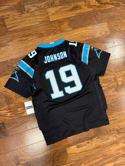 00s Carolina Panthers Keyshawn Johnson Reebok Jersey (Youth XL)