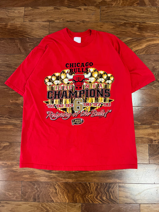 1998 Chicago Bulls Rings Tee (XL)