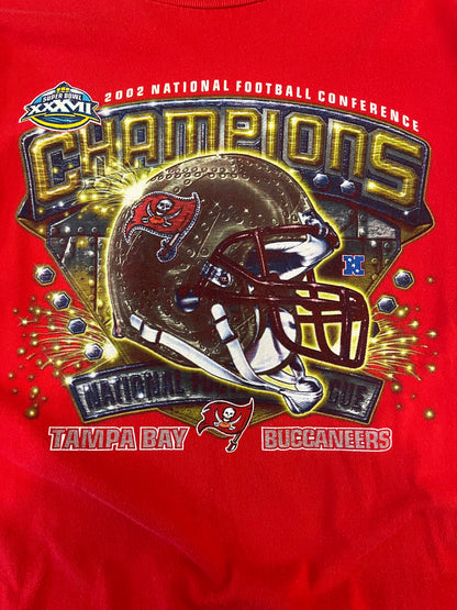 2002 Tampa Bay Buccaneers Super Bowl Tee (XL)