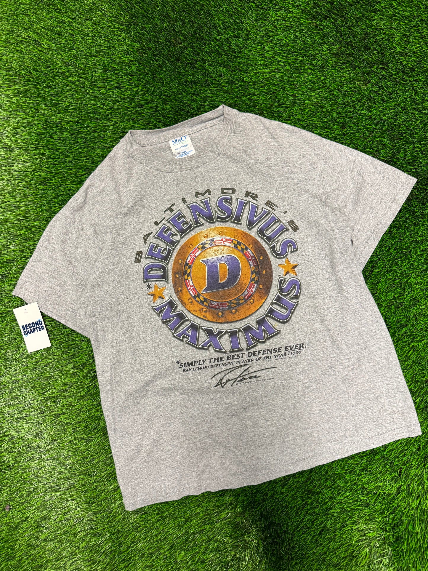 2001 Ravens Ray Lewis Tee (L)