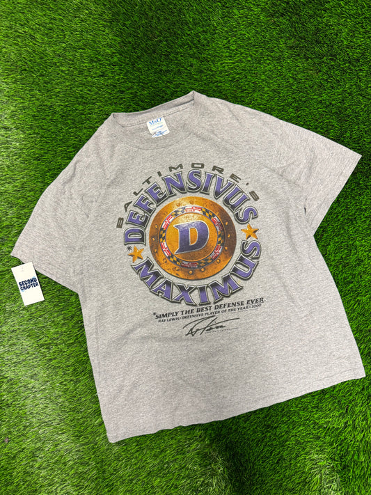 2001 Ravens Ray Lewis Tee (L)