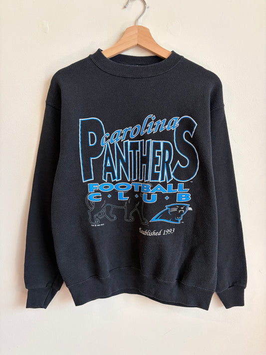 1993 Carolina Panthers Football Club Crewneck (M)
