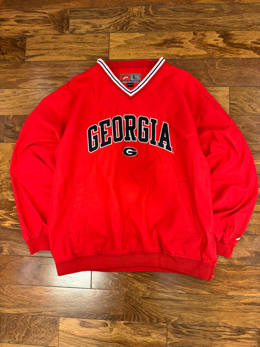 90s Georgia Bulldogs Pro Player Windbreaker (L)