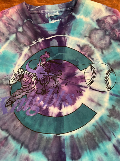 90s Charlotte Knights Tie Dye Tee (XL)