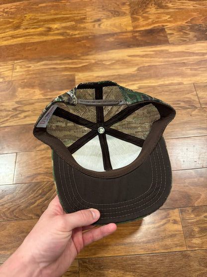 80s Camo Realtree Trucker Hat (OS)