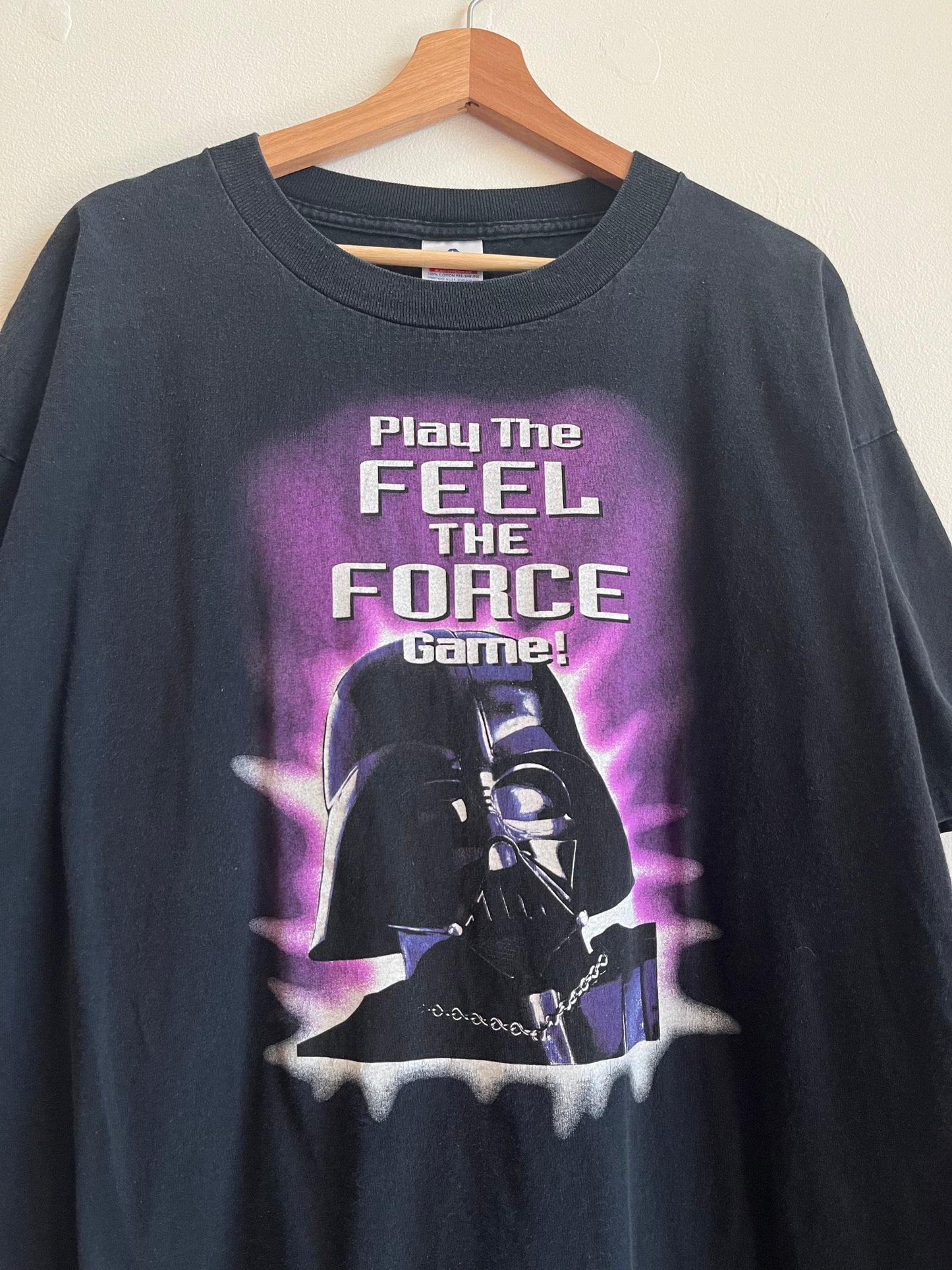 1996 Star Wars "Play The Force Game" Taco Bell Promo Tee (XXL)