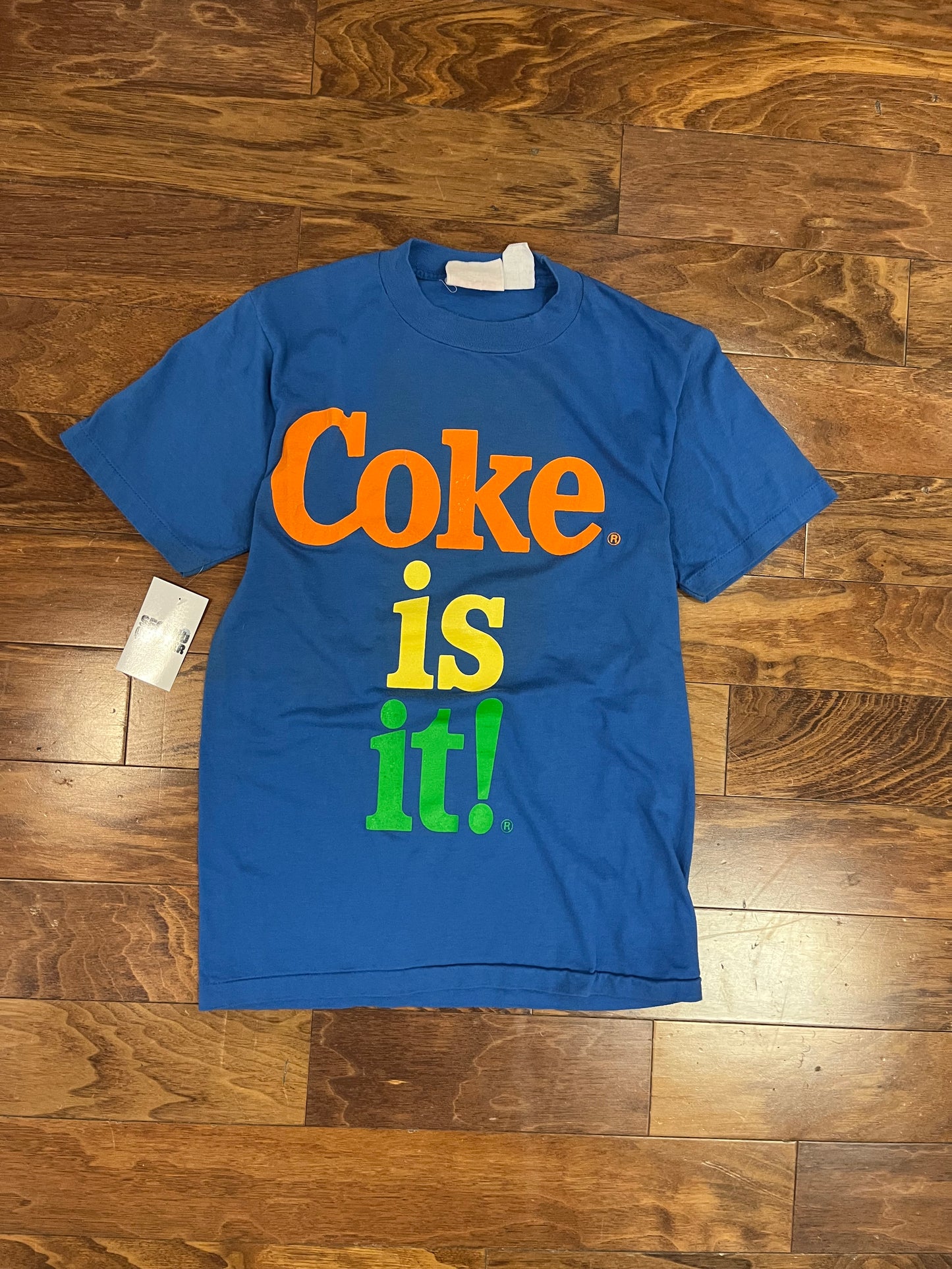 80s Coke Is It Graphic Tee (M)