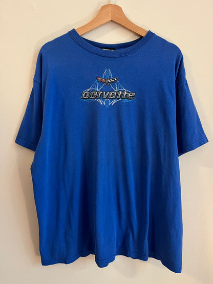 2012 C3 Corvette Wicked Metal Car Tee (XXL)