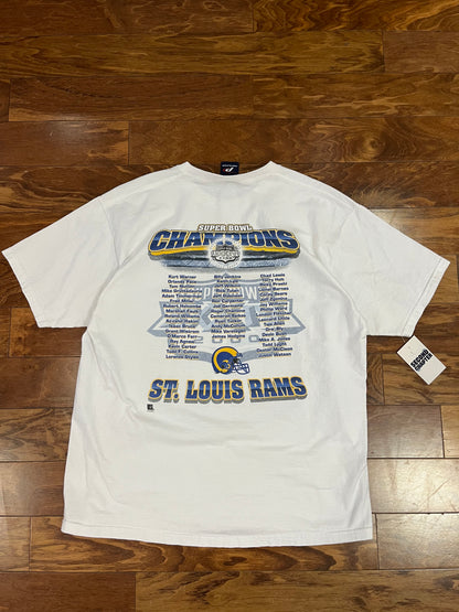 00s St Louis Rams SB XXXIV NFL Caricature Tee (XL)