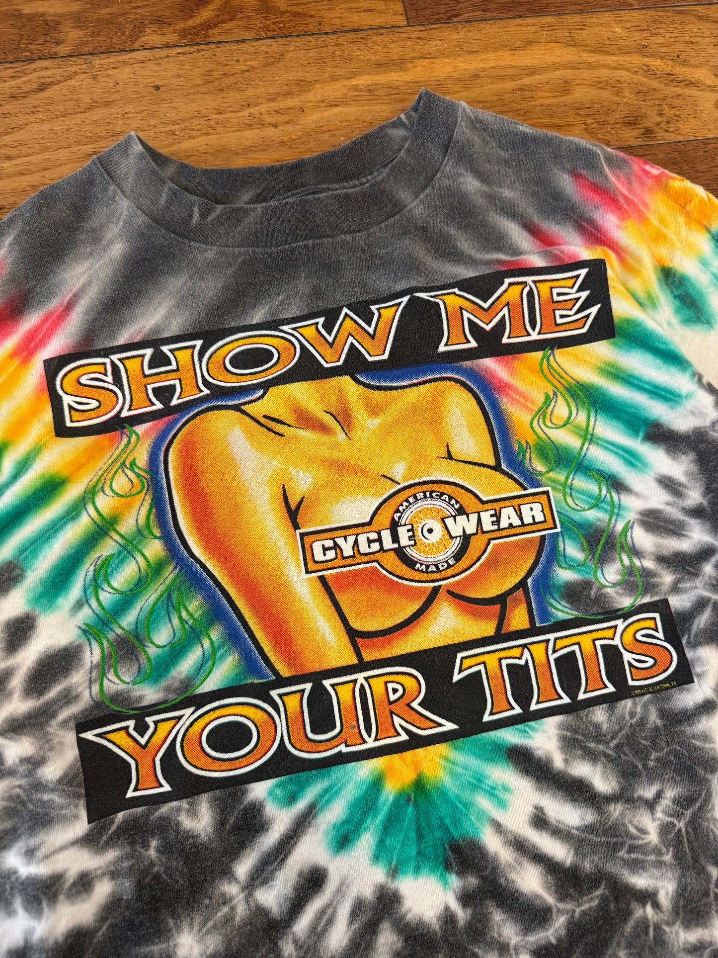 1999 Bike Week "Show Me Your Tits" Vintage Tee (L)