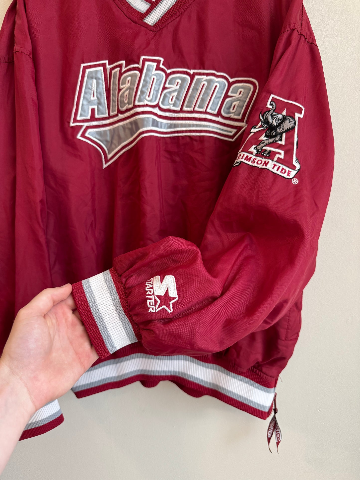 90s Alabama Vintage Starter Windbreaker (XXL)