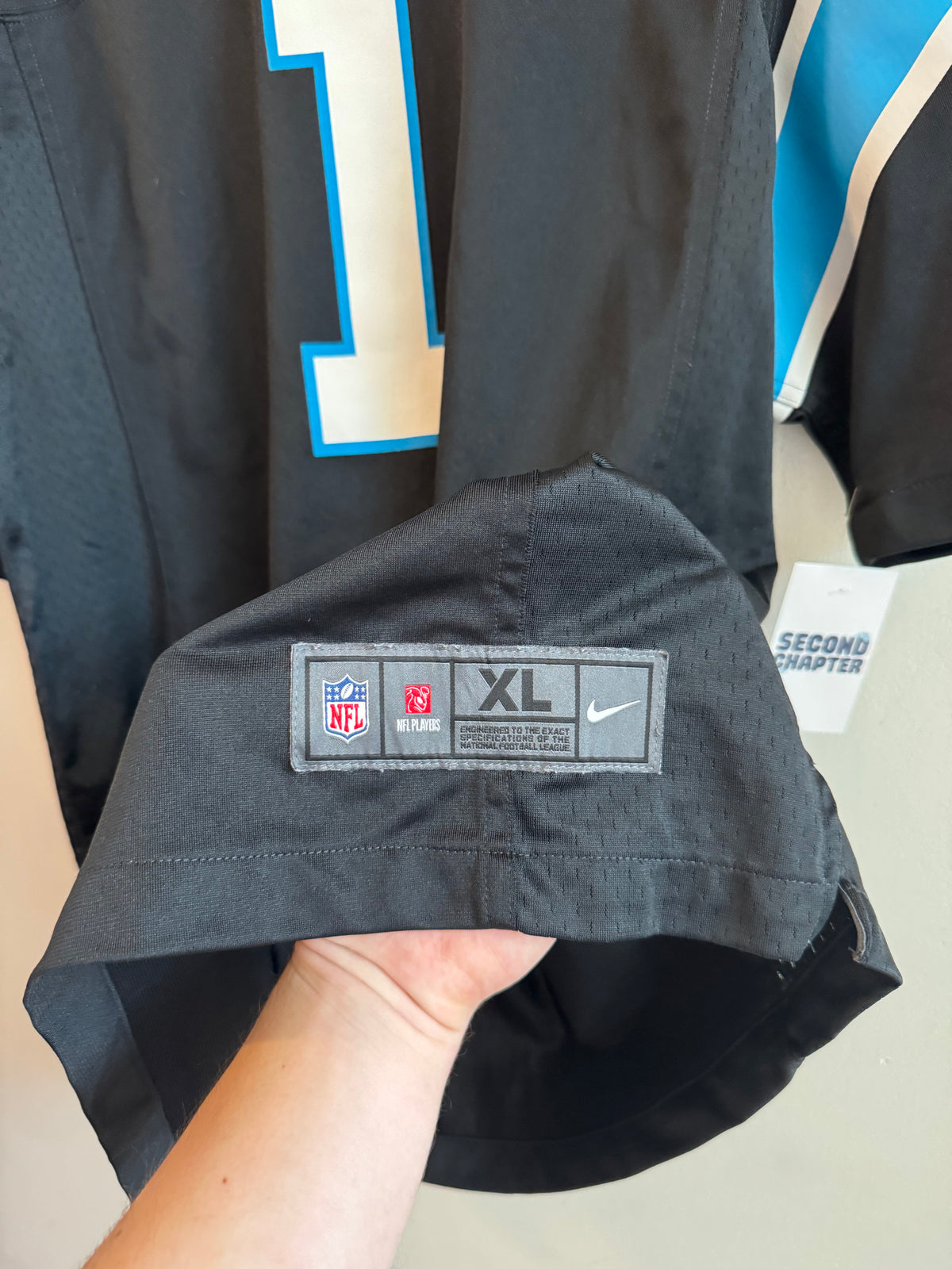 2010s Carolina Panthers Cam Newton Nike Home Jersey (XL)