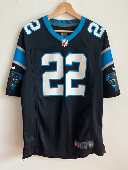 2022 Carolina Panthers Christian McCaffery Home Jersey (M)