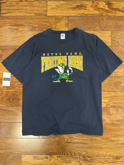 90s Notre Dame Vintage Russell Tee (L)