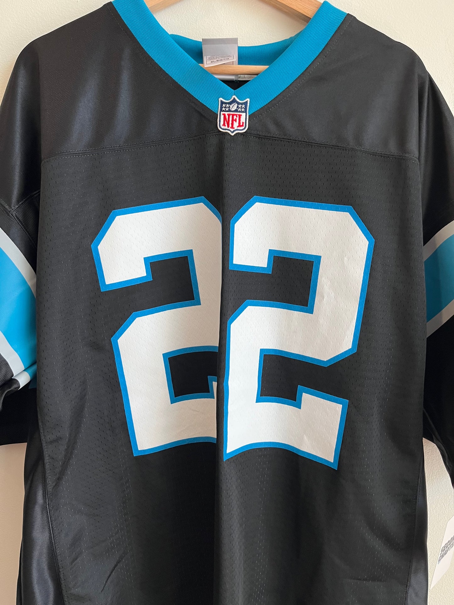2015 Carolina Panthers Christian McCaffery NFL Players Home Jersey (XL)