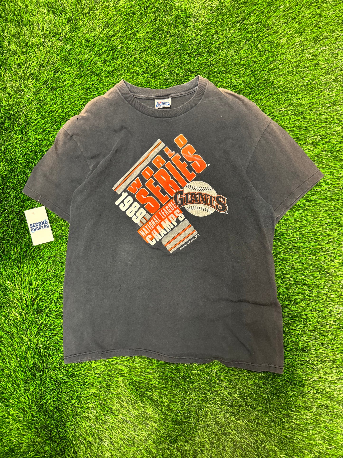 1989 SF Giants World Series Faded Tee (XL)