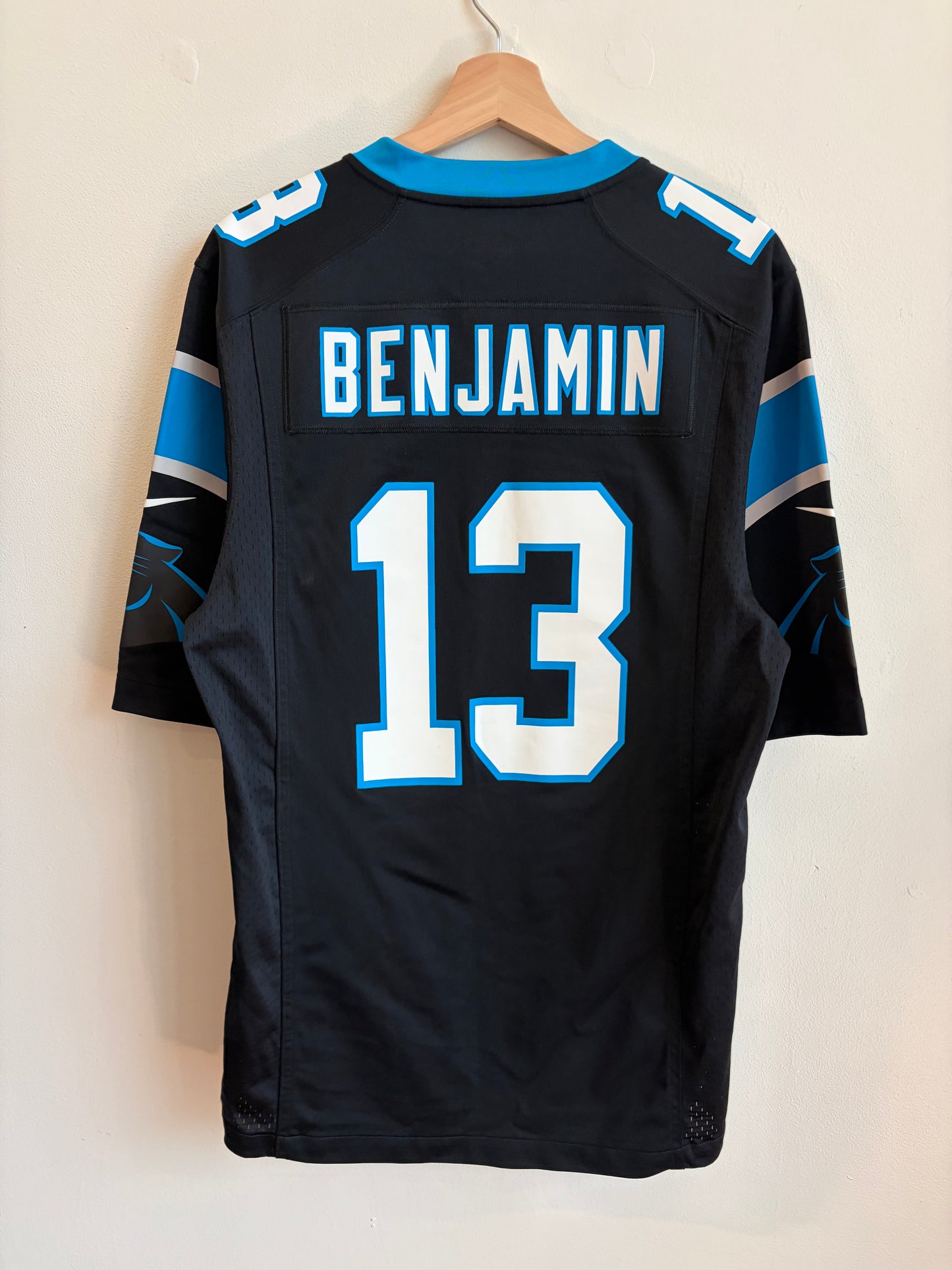 2010s Carolina Panthers Kelvin Benjamin Nike Home Jersey (S)