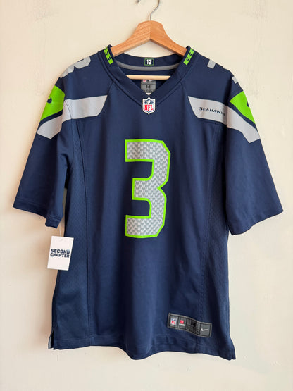 2010s Seattle Seahawks Russel Wilson Nike Home Jersey (M)