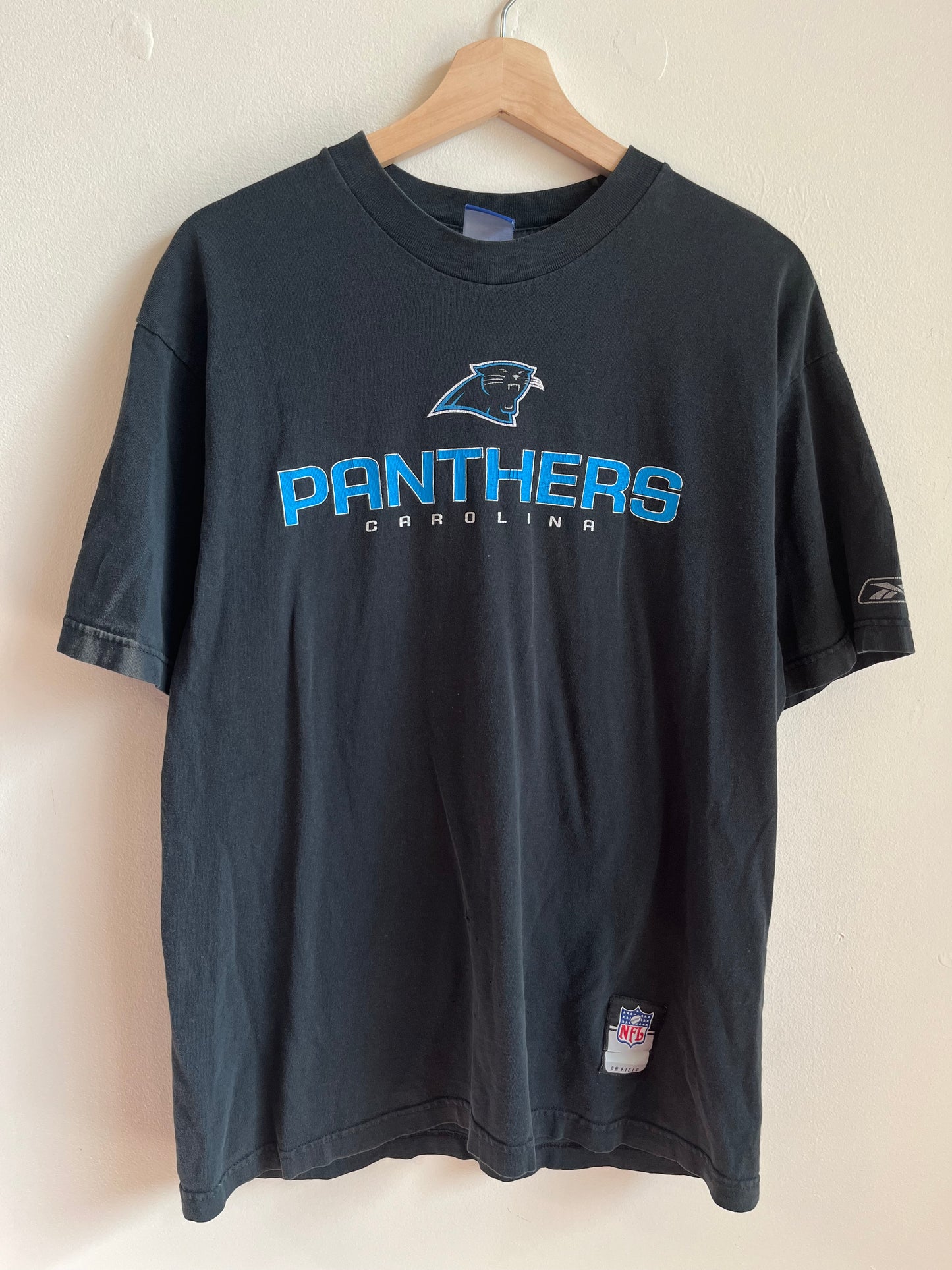 00s Carolina Panthers Distressed Reebok Tee (M)