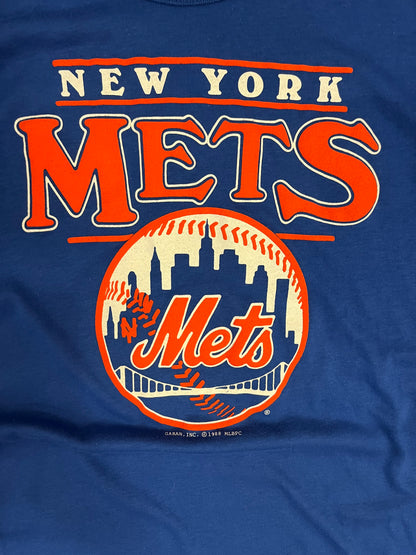 1988 New York Mets MLB Logo Tee (L)