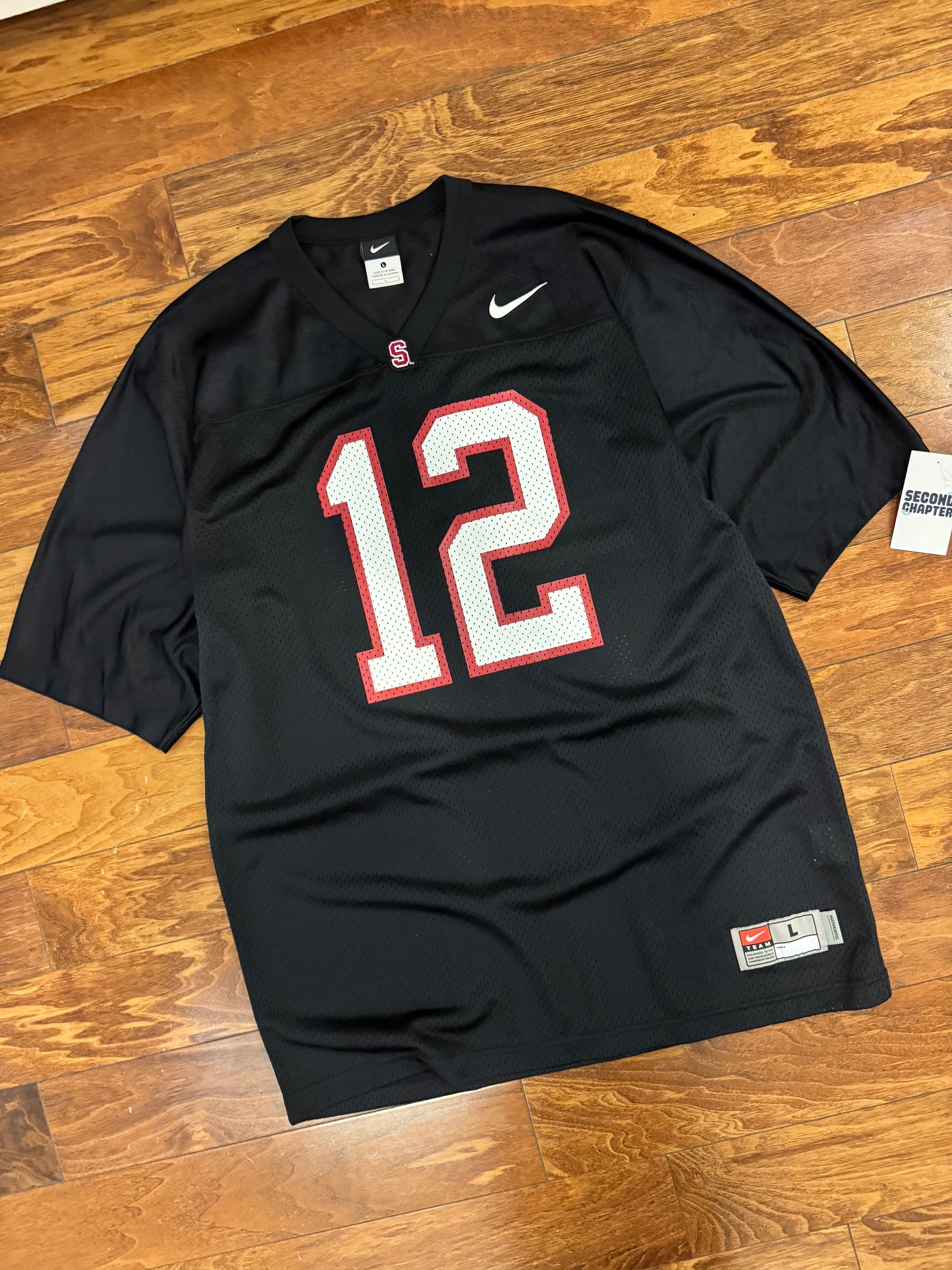 00s Stanford Andrew Luck #12 Nike Jersey (L)