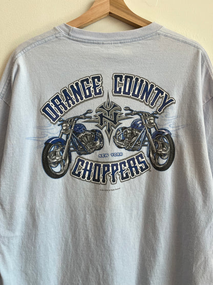 2004 Orange County Choppers Baby Blue Tee (XL)