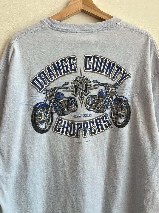 2004 Orange County Choppers Baby Blue Tee (XL)