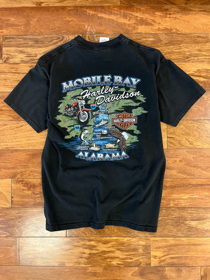 2008 Harley Davidson "Smoke Em" Black Tee (M)