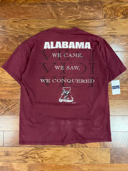 1996 University of Alabama Vintage Helmet "Absolute Victory" Tee (XL)