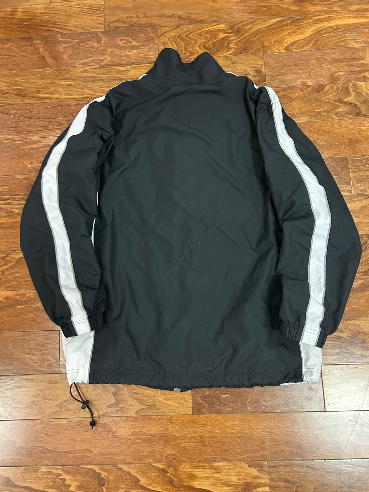 00s Nike Vintage Black & White Windbreaker (XL)