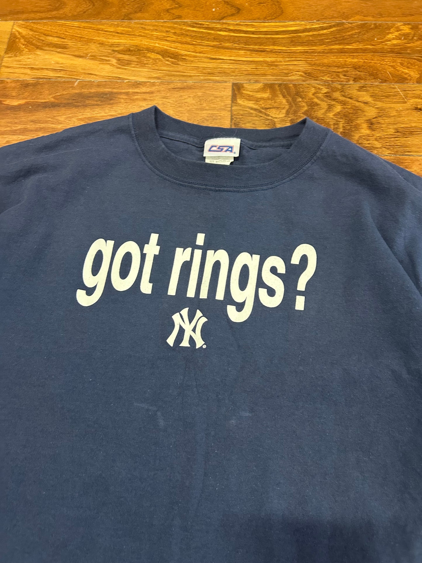 2006 New York Yankees "Got Rings" Tee (L)