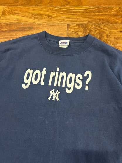 2006 New York Yankees "Got Rings" Tee (L)