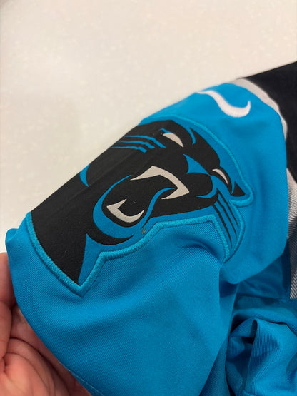 2012 Carolina Panthers Cam Newton Blue Nike Stitched Jersey (S)