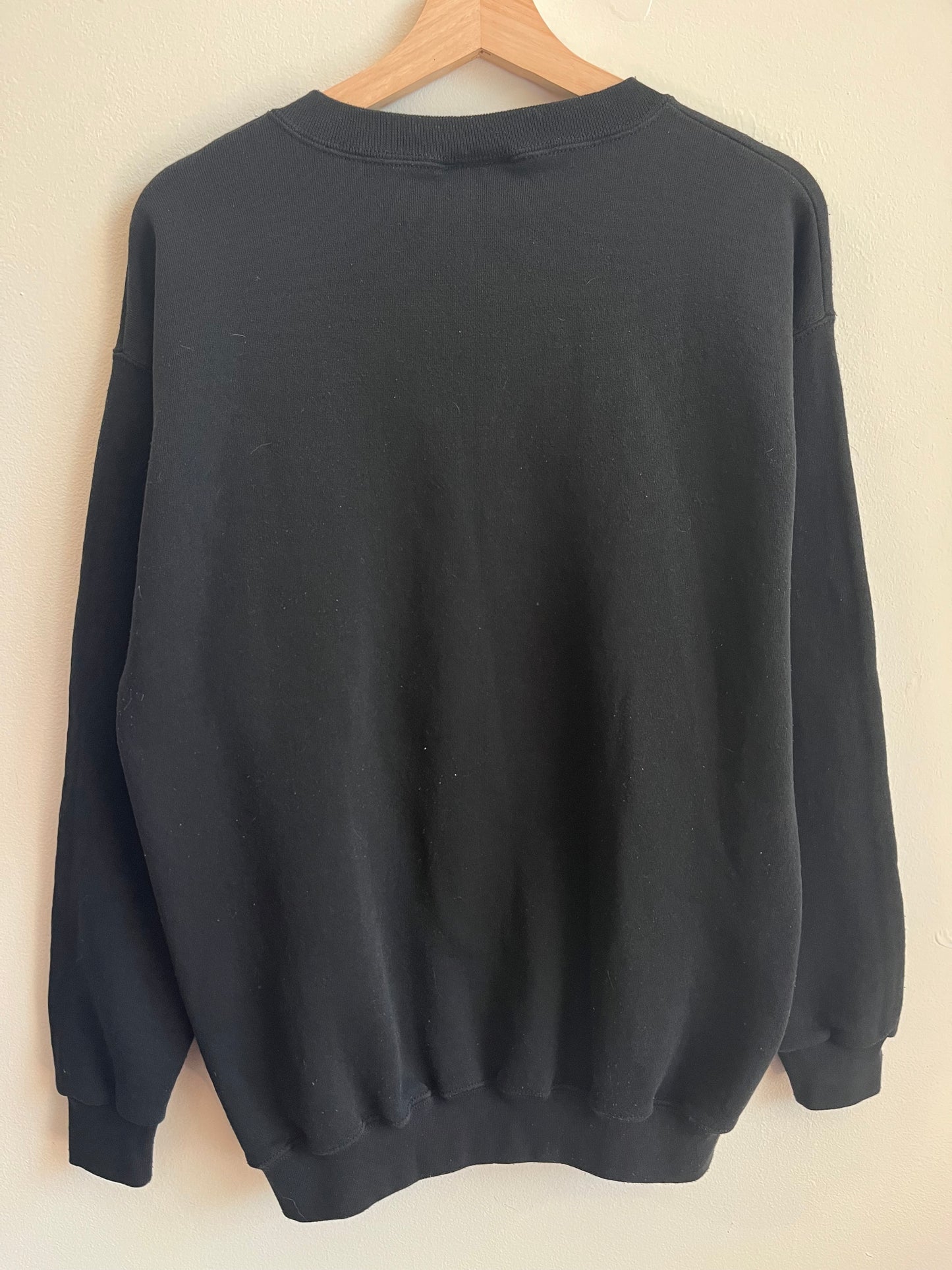 90s Pittsburgh Steelers Logo Athletic Embroidered Crewneck (M)