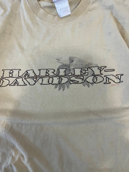 2000 Harley North Shore Yellow Tee (XXL)
