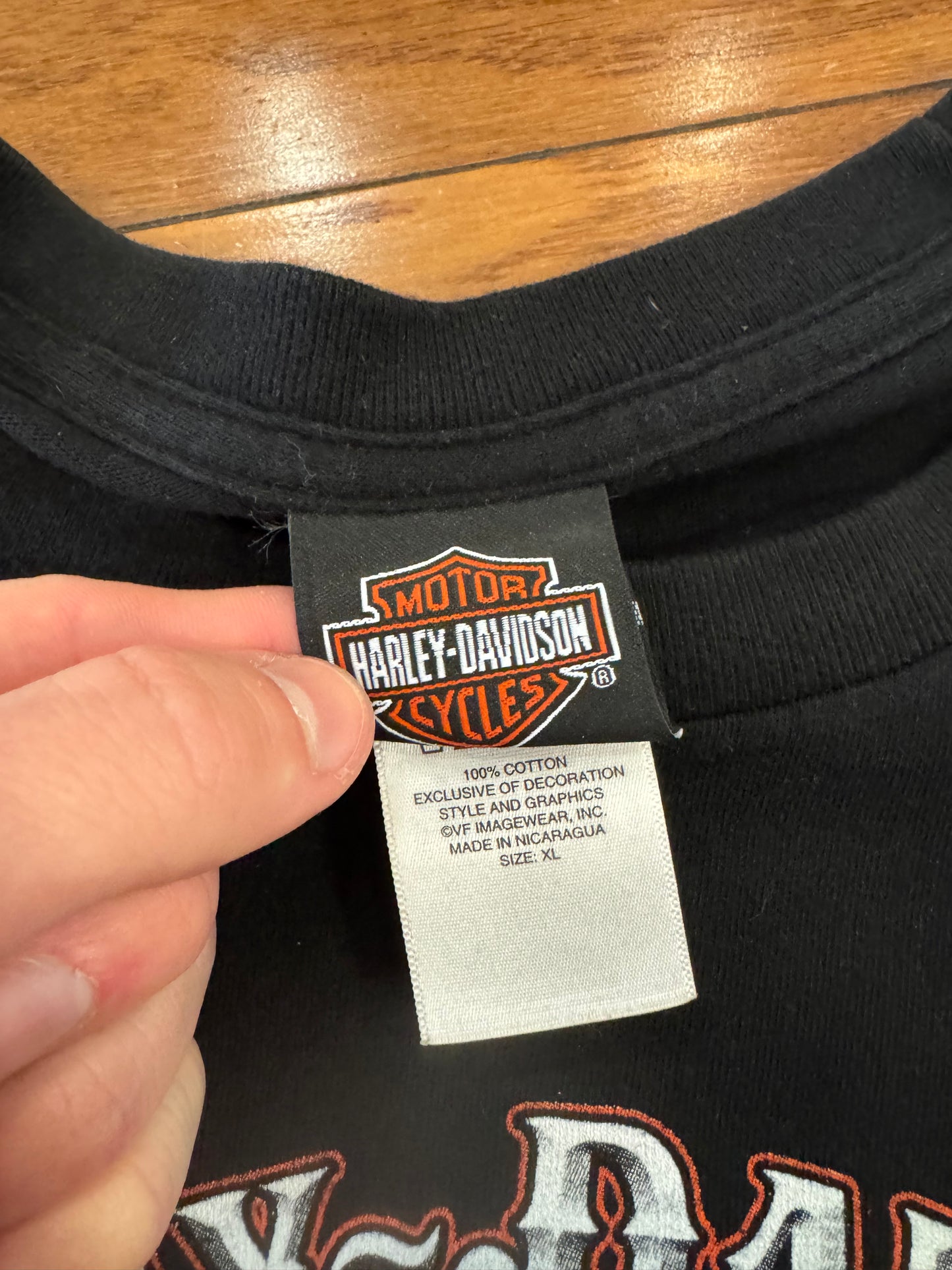 2013 Harley Davidson Iowa Flaming Eagle Vintage Tee (XL)