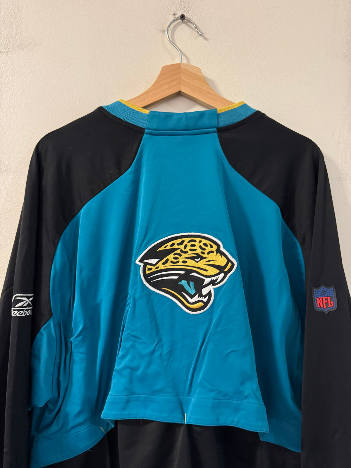 00s Jacksonville Jaguars Reebok Sideline Performance Pullover (XL)