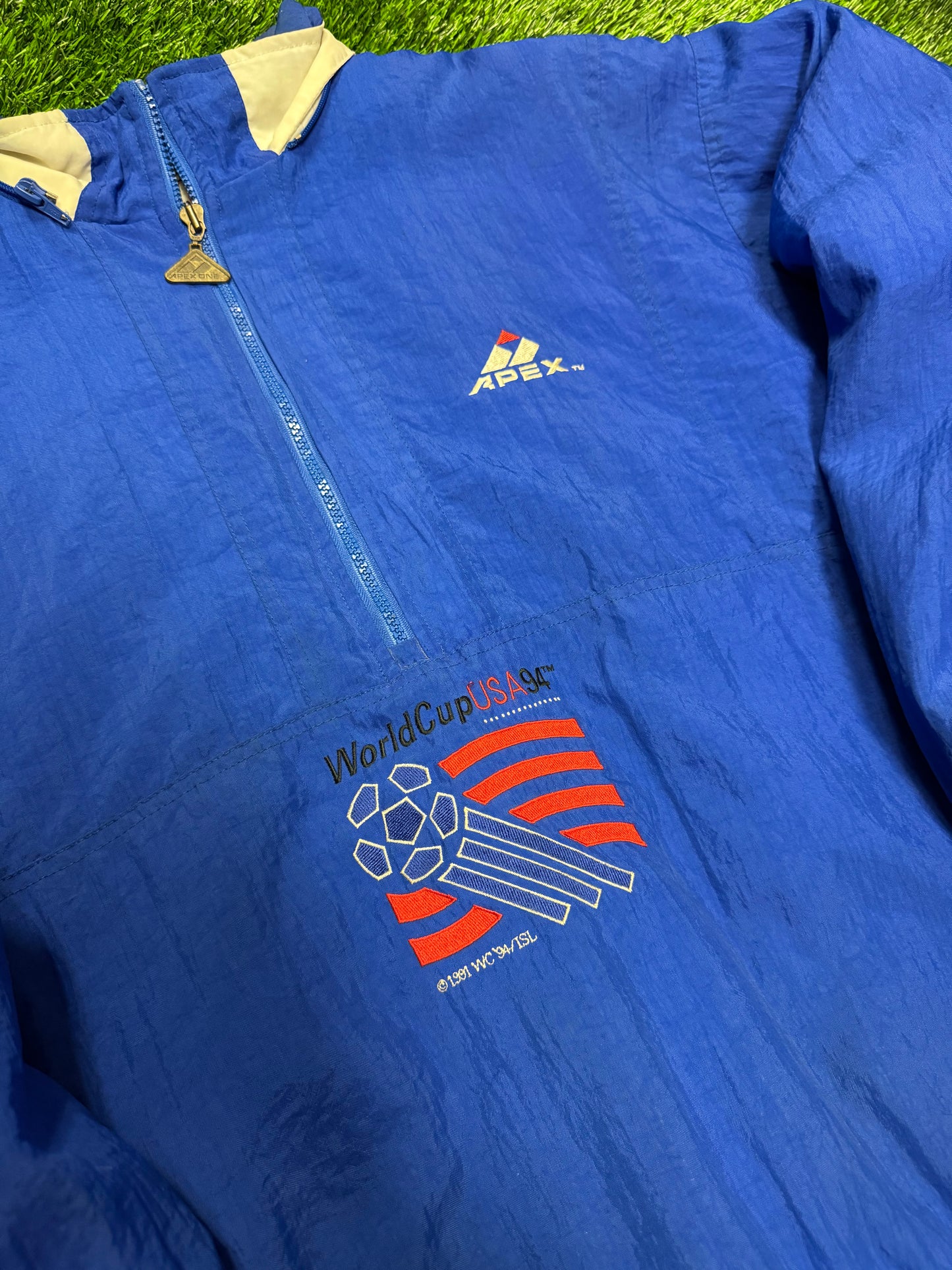 1994 USA Vintage Apex World Cup Soccer Puffer Jacket (L)