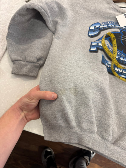 1996 Carolina Panthers NFC Division Crewneck (S)