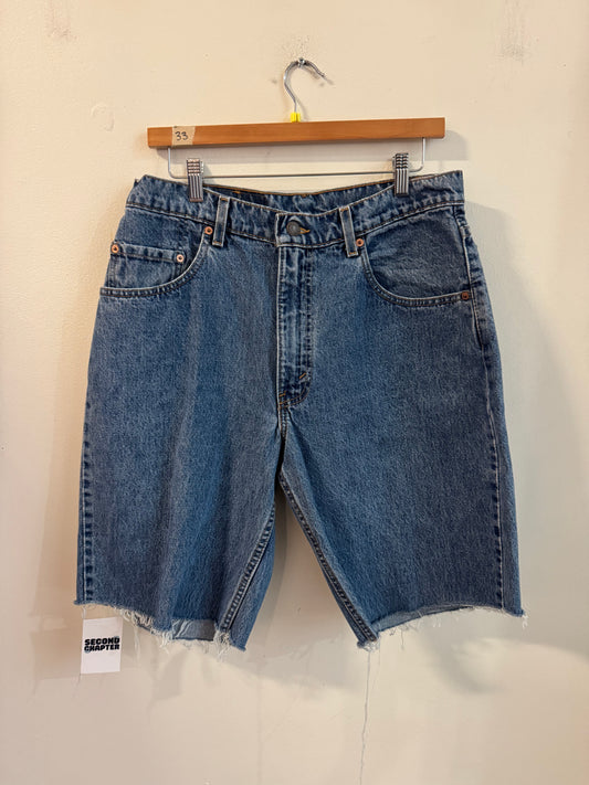 1997 Levi’s 560 Blue Shorts (33)