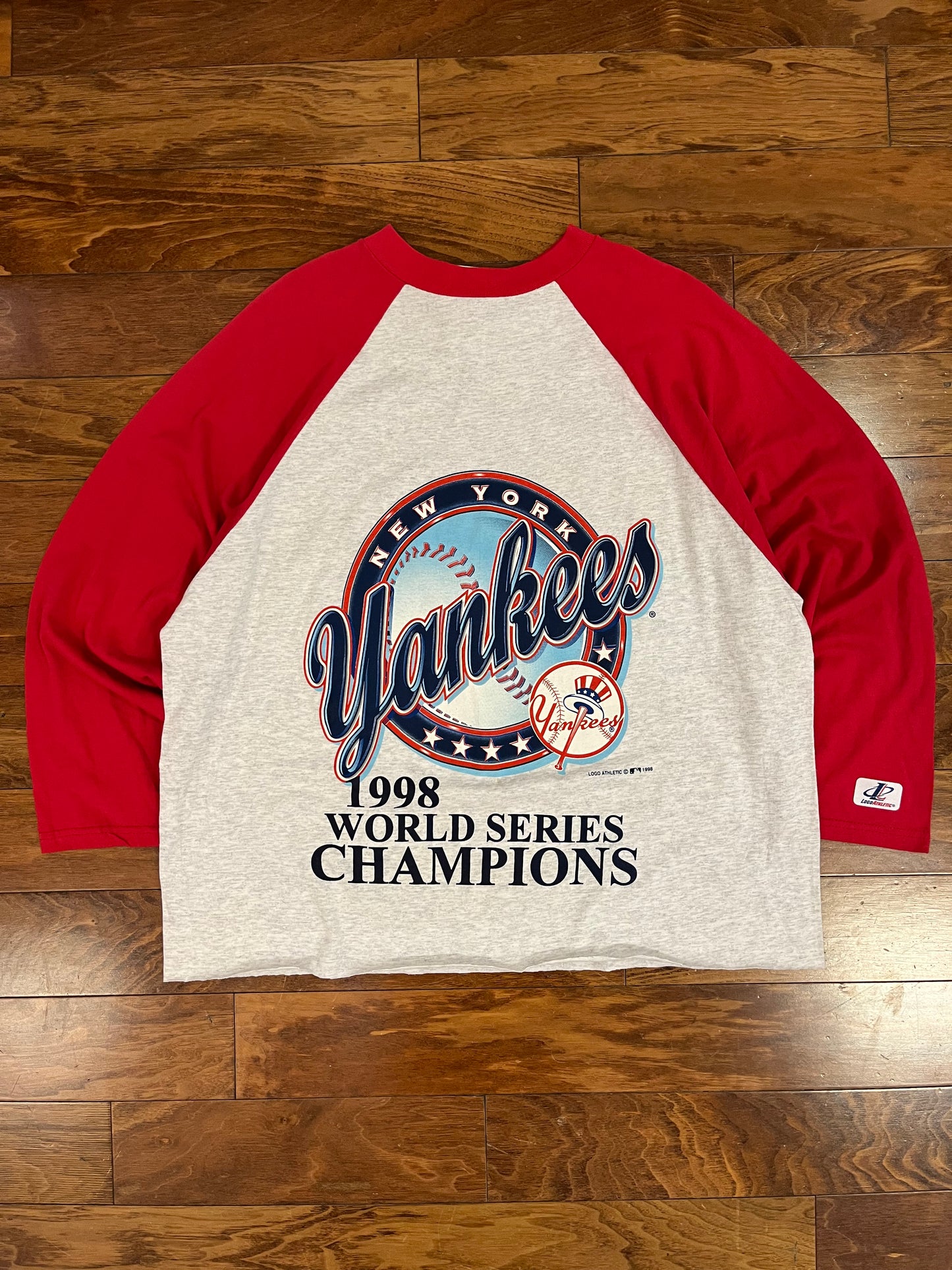 1998 New York Yankees Cropped Long Sleeve (XL)