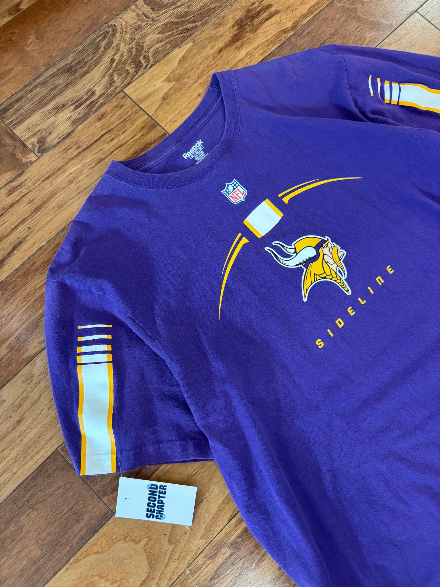 00s Minnesota Vikings Sideline Reebok Vintage Tee (XXL)