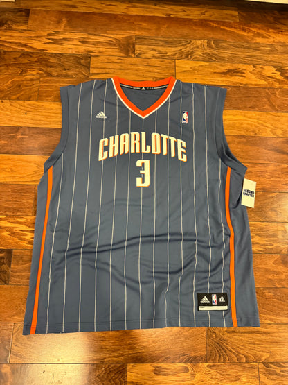 00s Gerald Wallace Charlotte Bobcats Jersey (XXL)